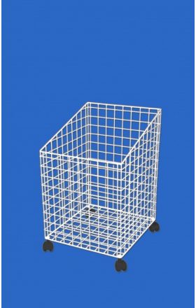 Foto - Wire laundry basket, mobile