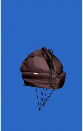 Bag with pocket, on wire basket: 04012
