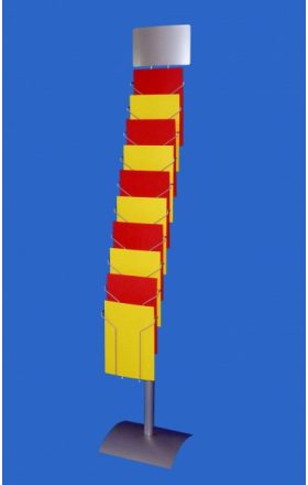 Stojan na katalogy, 10xA4, Leader