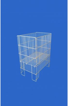 Small wire container for goods