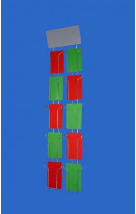 Stationery Holder Leader, 10xA5, with logo