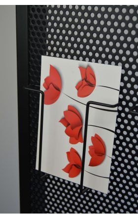 Kapsa na pohľadnice do dierovaného plechu