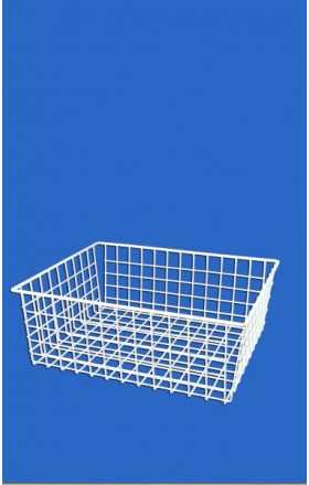 Wire basket for wardrobe, 500 x 395 x 185 mm